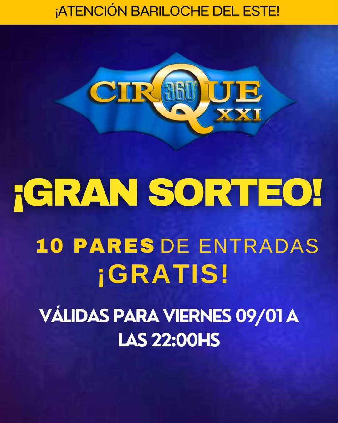 Imagen de Super sorteo ‼️
ATENCION BARILOCHE DEL ESTE:

Sorteamos 
