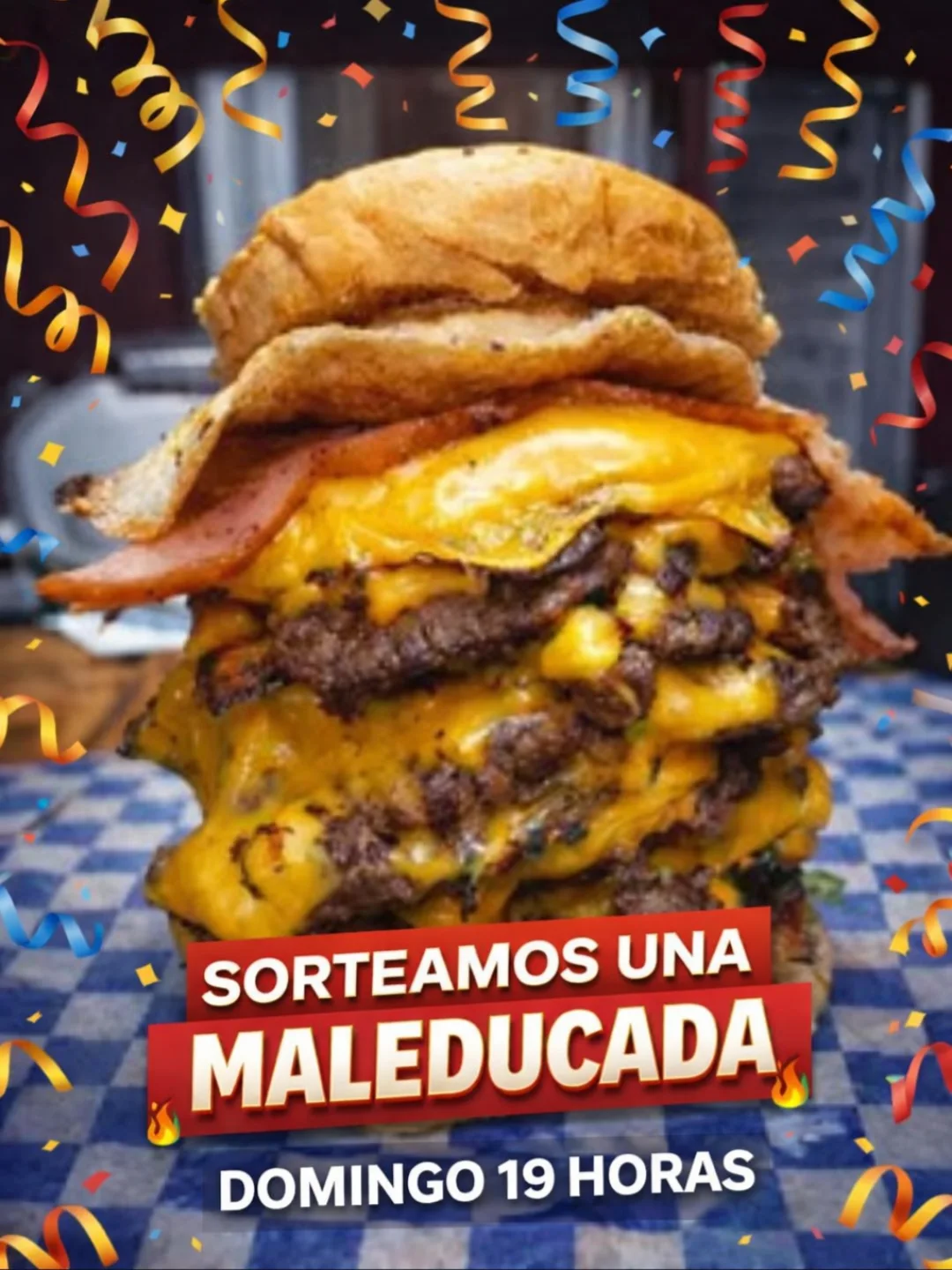 Imagen de 🔥 SORTEO 🔥
¿Te animás a ganarte una Maleducada? 🍔