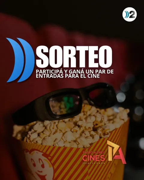 Imagen de ¡SORTEO! ¿QUERÉS IR AL CINE?

Desde Canal 2 sorteamos un 