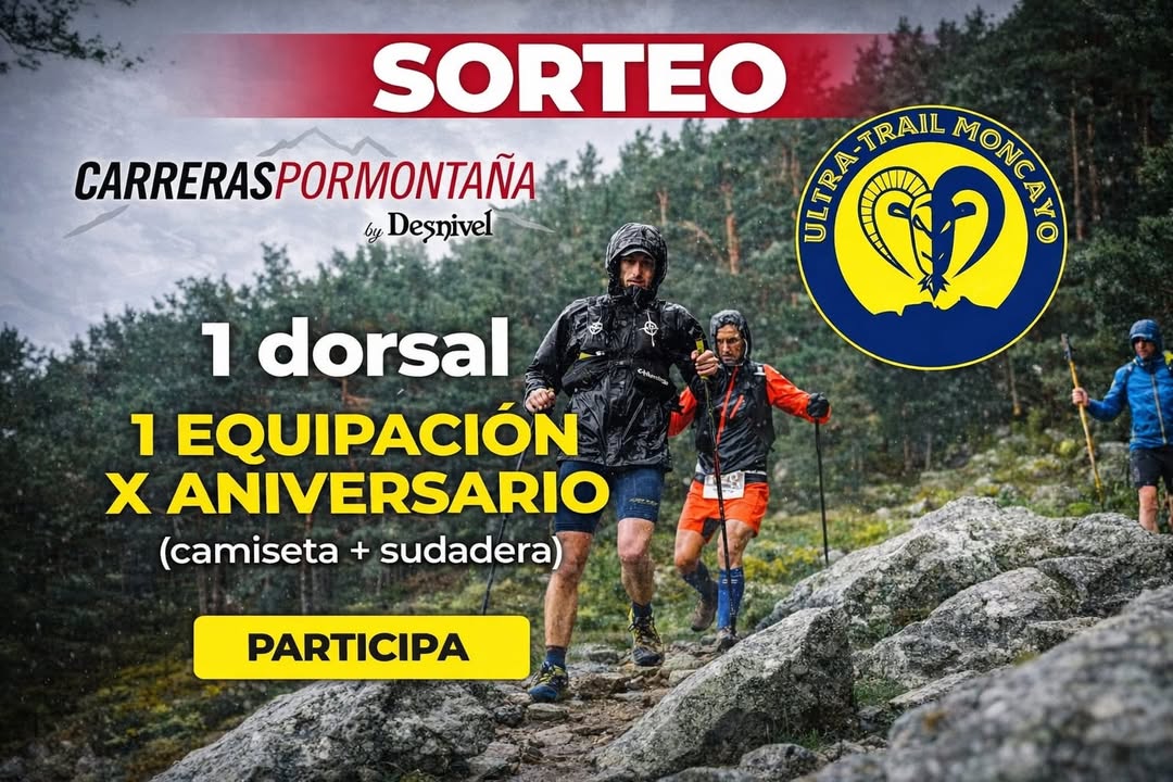 Imagen de 🎉 SORTEO ULTRA-TRAIL MONCAYO 🏔️
¿Quieres correr el 