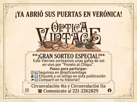 Imagen de En Óptica Vintage nos sumamos a Ponelo al Chiqui para arr
