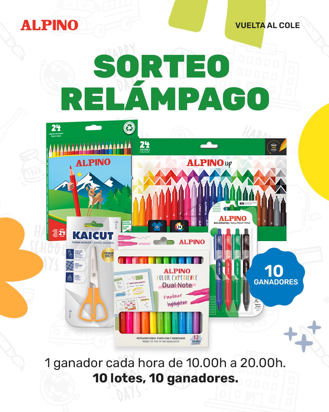 Imagen de ⚡️ ¡SORTEO RELÁMPAGO ALPINO! ⚡️
⠀
Hoy arrancamos