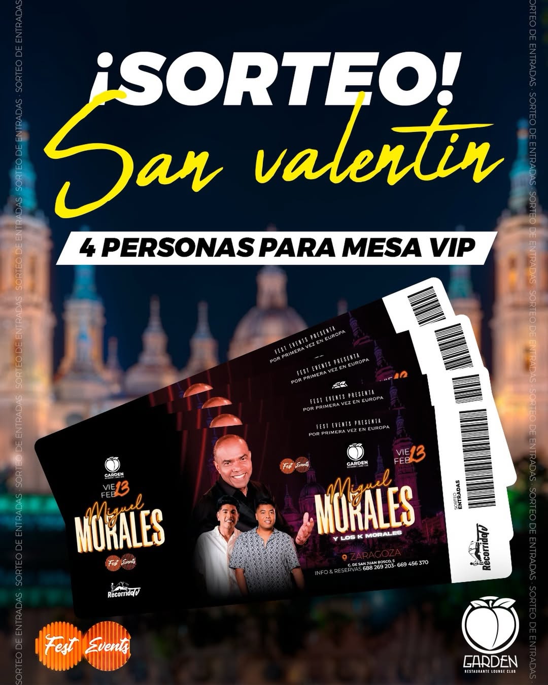Imagen de 🎉 ¡SORTEO ESPECIAL ZARAGOZA 🥳 SAN VALENTÍN! ❤️

