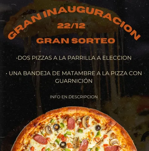 Imagen de 🎁 ¡SORTEO DE INAUGURACIÓN! 🍕🥩
¡Queremos celebrar
