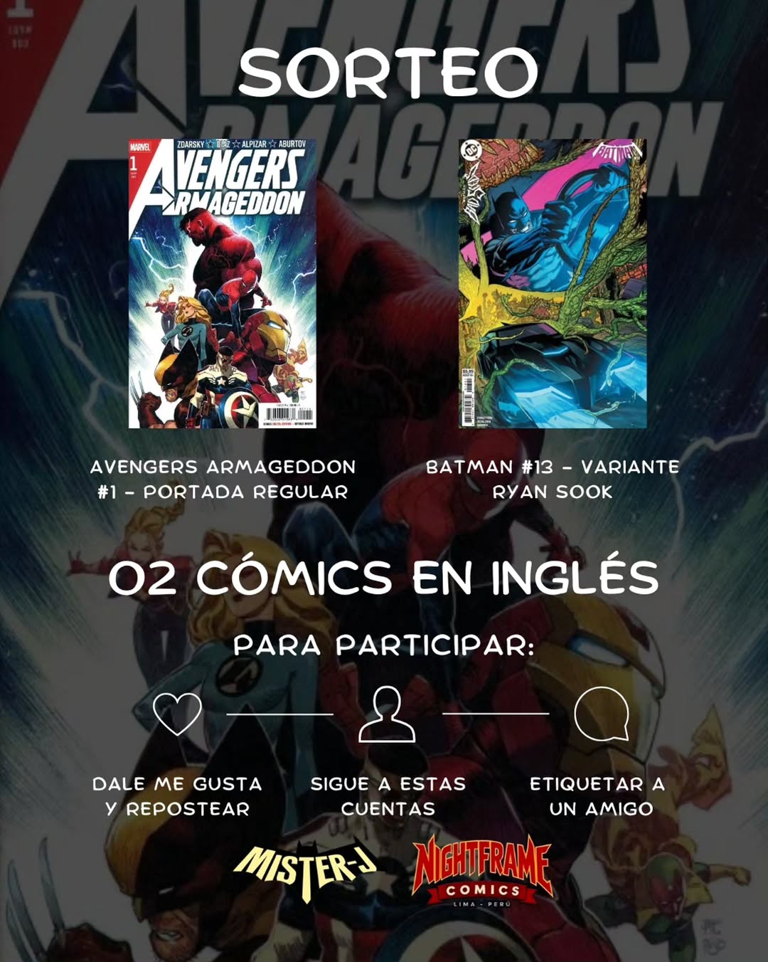 Imagen de SORTEO CÓMICS EN INGLÉS

Gracias a Nightframe Comics podr�
