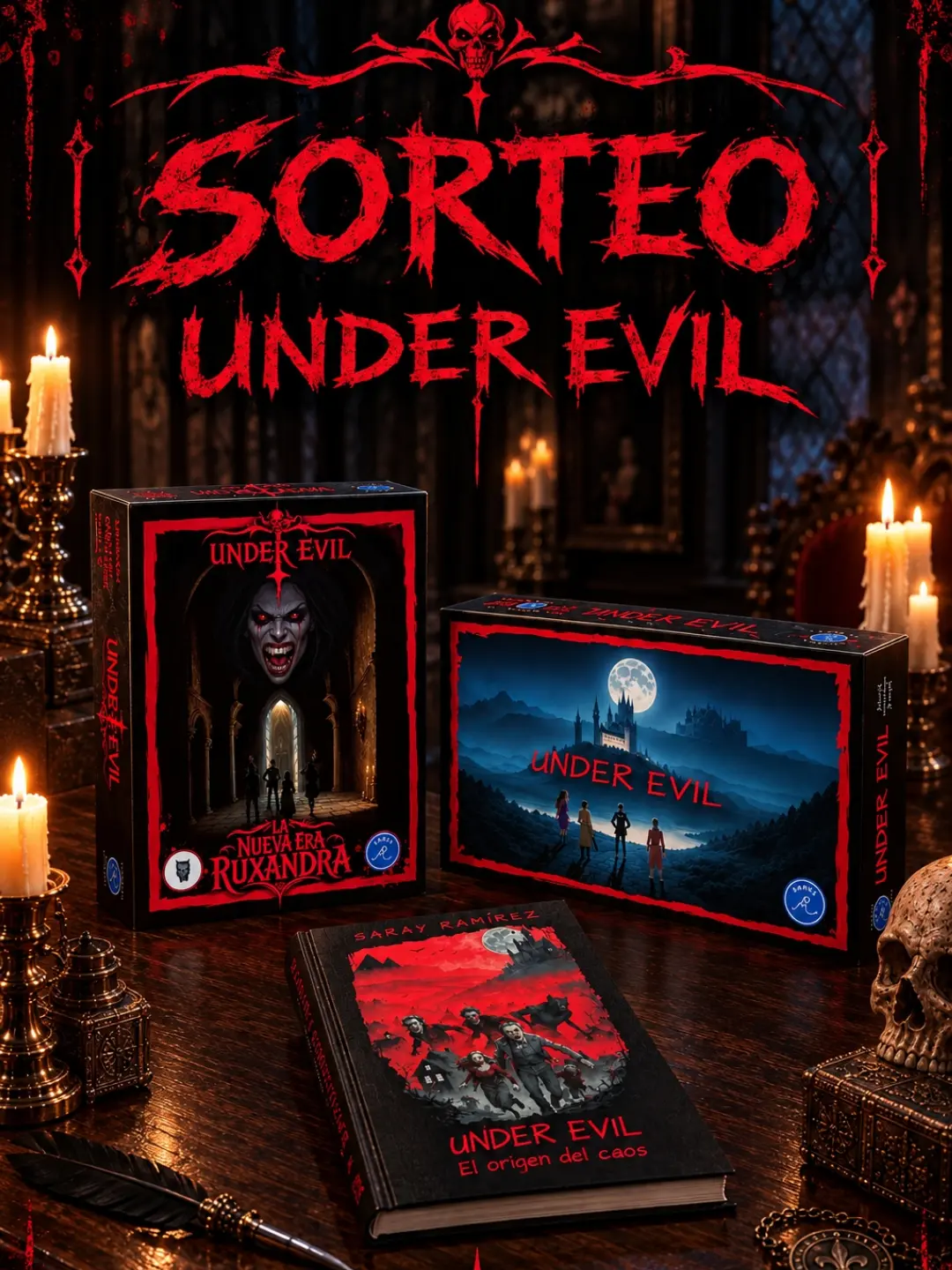 Imagen de 📢✨ ¡SORTEO ESPECIAL UNDEREVIL! ✨📢

Hoy os traigo 