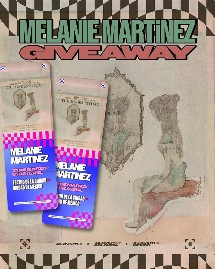 Imagen de 🧚🏼‍♀️ GIVEAWAY MELANIE MARTÍNEZ 🧚

🎫 Prem