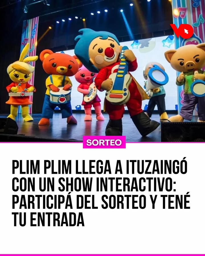 Imagen de 🔴 SORTEO: PLIM PLIM LLEGA A ITUZAINGÓ

💬 El querido P