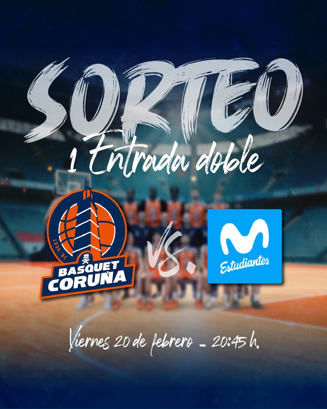 Imagen de ¿Quieres ganar un par de entradas para el partido Basquet C