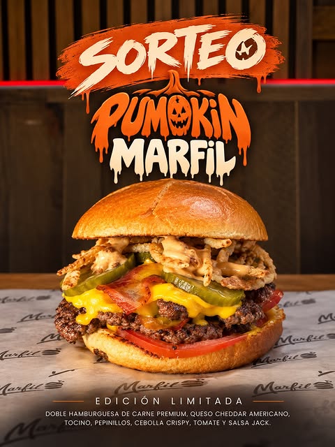 Imagen de 🎃🍔 ¡LLEGÓ EL SORTEO PUMPKIN MARFIL!

Este Halloween 