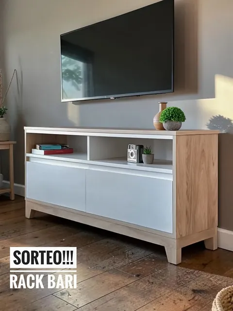 Imagen de #sorteo 
-Gánate este hermoso Rack Bari!!!❤️‍🔥
Có