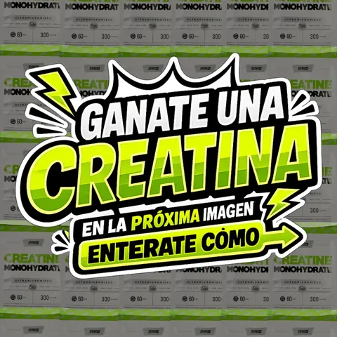 Imagen de 🎉🔥 ¡SORTEO CREATINA 300G! 🔥🎉

¿Querés ganarte