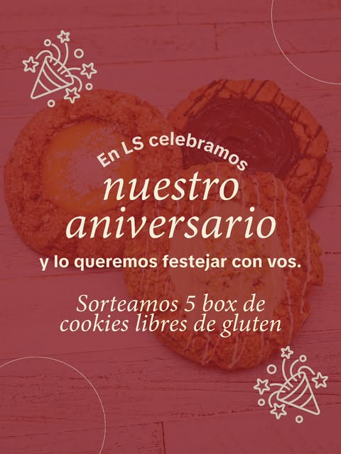 Imagen de ¡Estamos de aniversario y lo celebramos con vos! 🎂🍪

