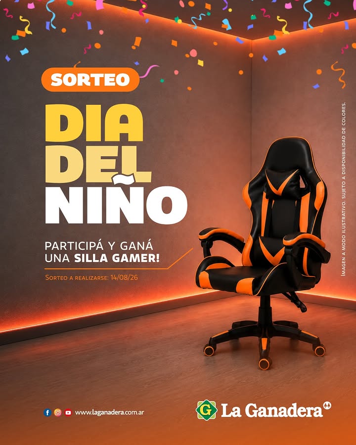Imagen de 🎉 Sorteo Día del Niño 🎉

Participar es muy fácil:

