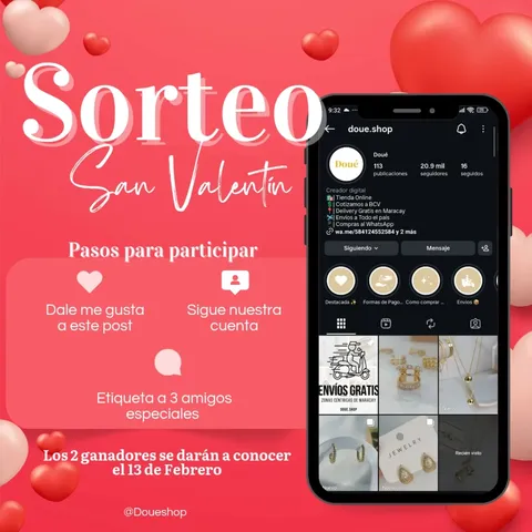 Imagen de 💖 ¡Sorteo de San Valentín! ¡Gana un detalle especial p