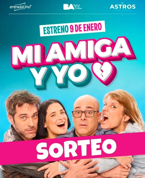 Imagen de 👉Te regalamos dos entradas 🎫 para ver MI AMIGA Y YO 