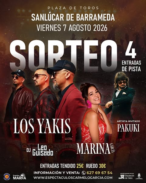 Imagen de 🔥¡Sorteamos 4 ENTRADAS para el concierto de ESTE VIERNES