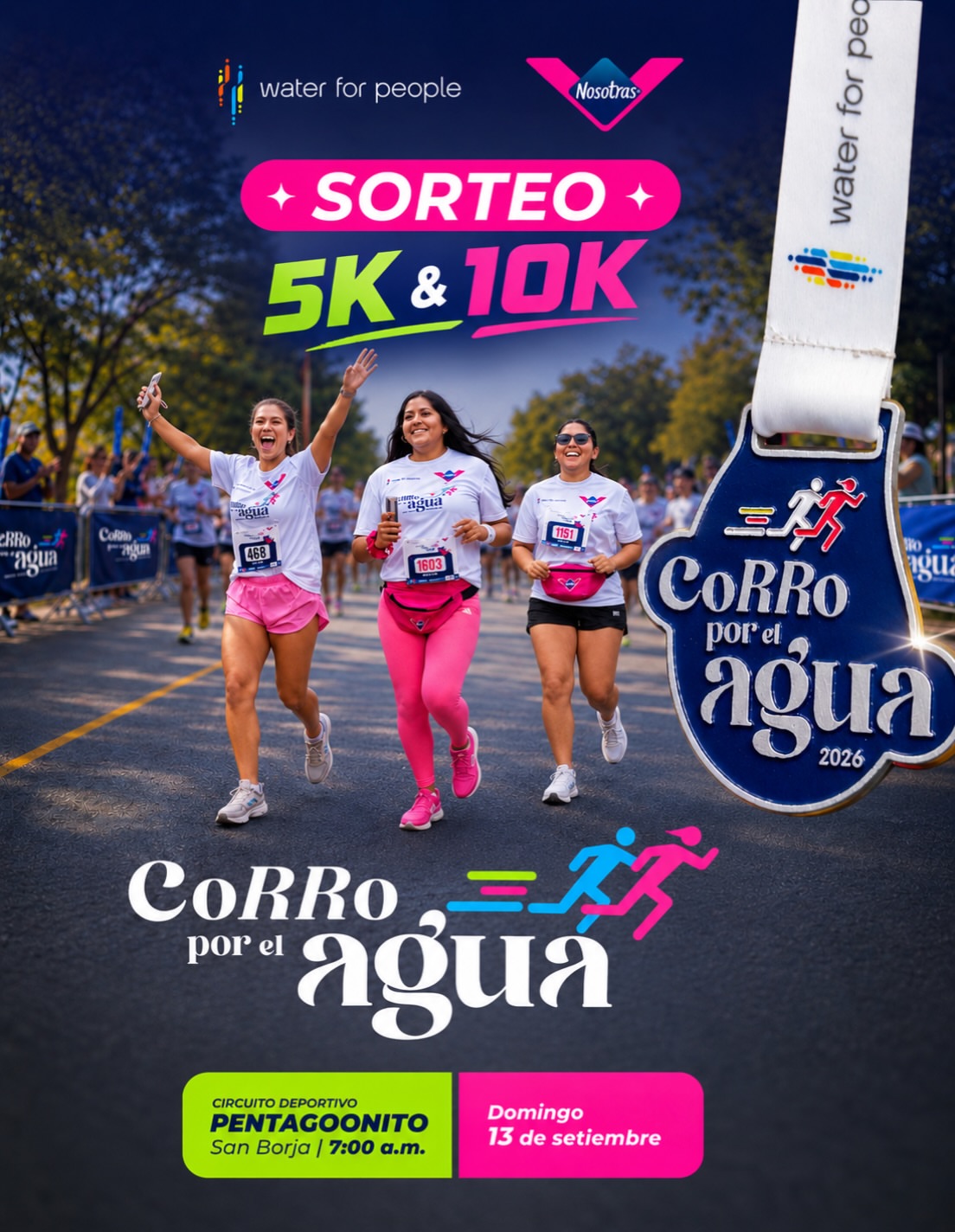 Imagen de #SORTEO
Falta poco para la carrera Corro por el Agua 2026, �