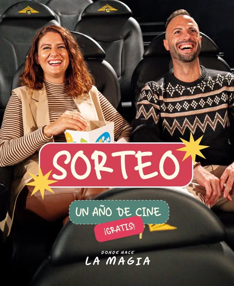 Imagen de 🎬 ¡En 2026 tu año puede ser de CINE GRATIS! 🍿✨

As