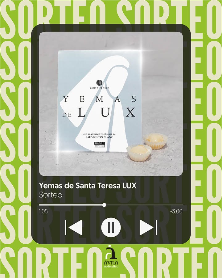 Imagen de Sorteamos las Yemas de Santa Teresa LUX edición limitada, @