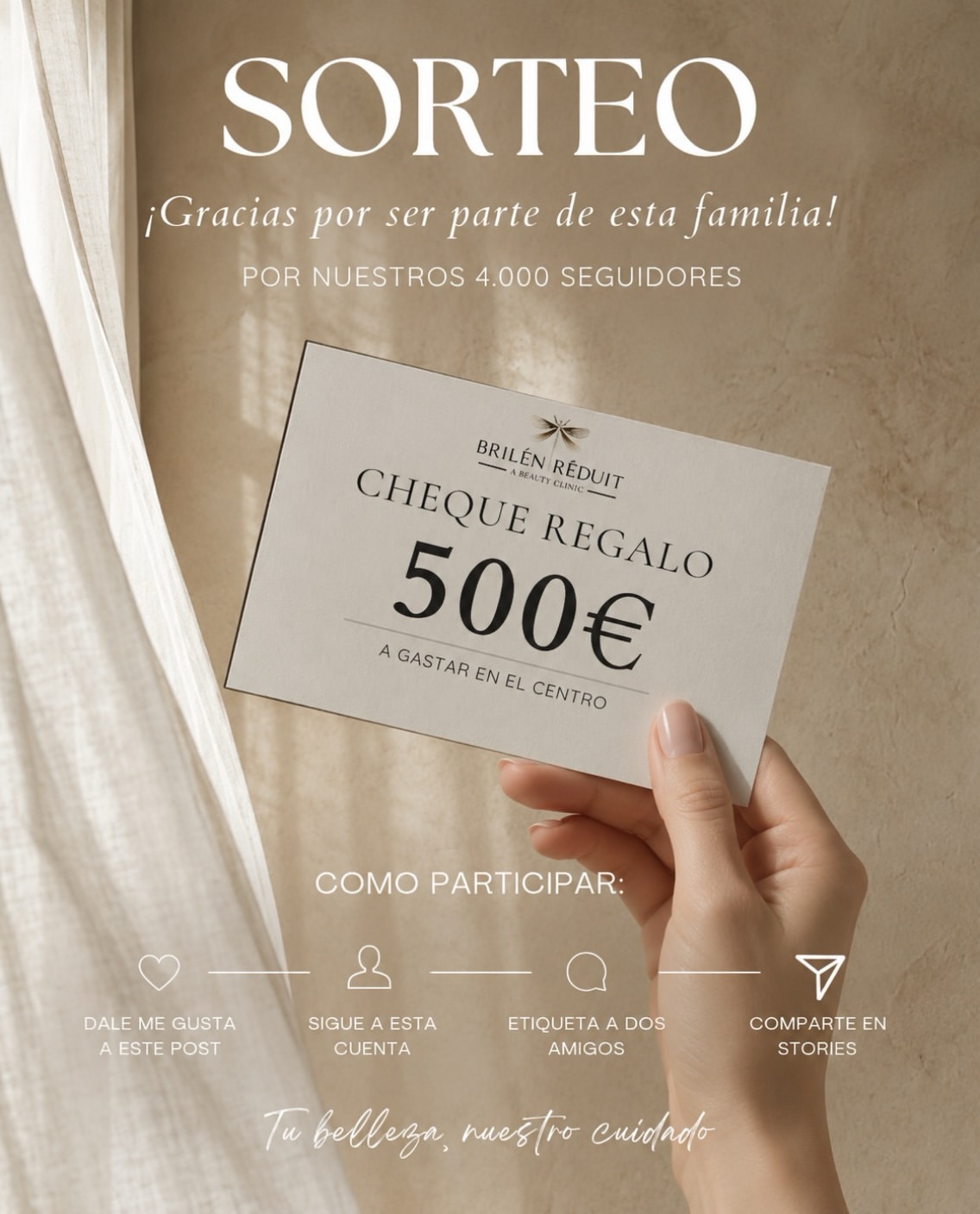 Imagen de ✨ ¡CELEBRAMOS NUESTROS 4.000 SEGUIDORES CON UN SORTEO MUY