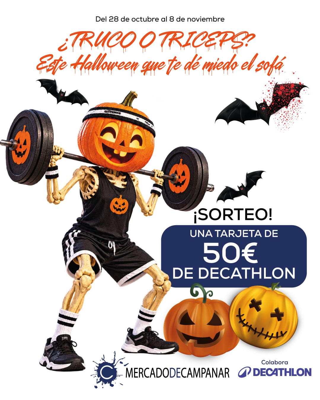 Imagen de ¿Truco o tríceps? 🎃 Este Halloween, que te dé miedo el