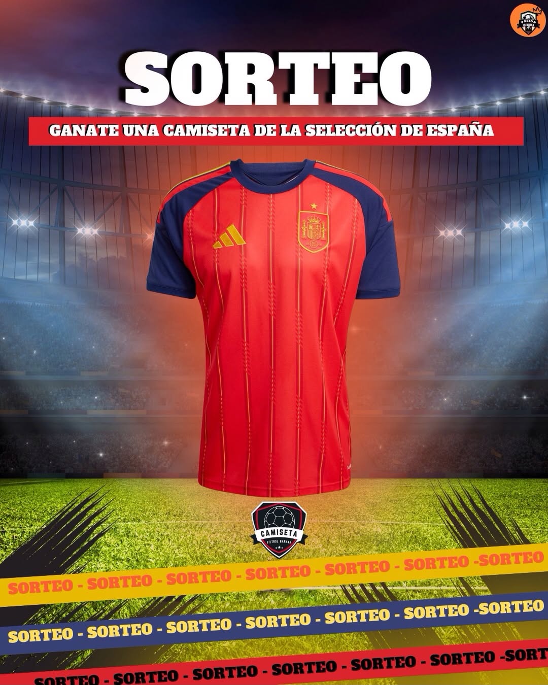 Imagen de 🔥¡NUEVO SORTEAZO!🚨

💥¡CONSIGUE LA NUEVA CAMISETA 