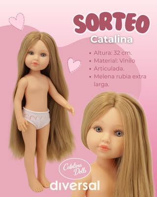 Imagen de ¡Te traemos un Sorteo de la preciosa Muñeca Catalina!🩷�