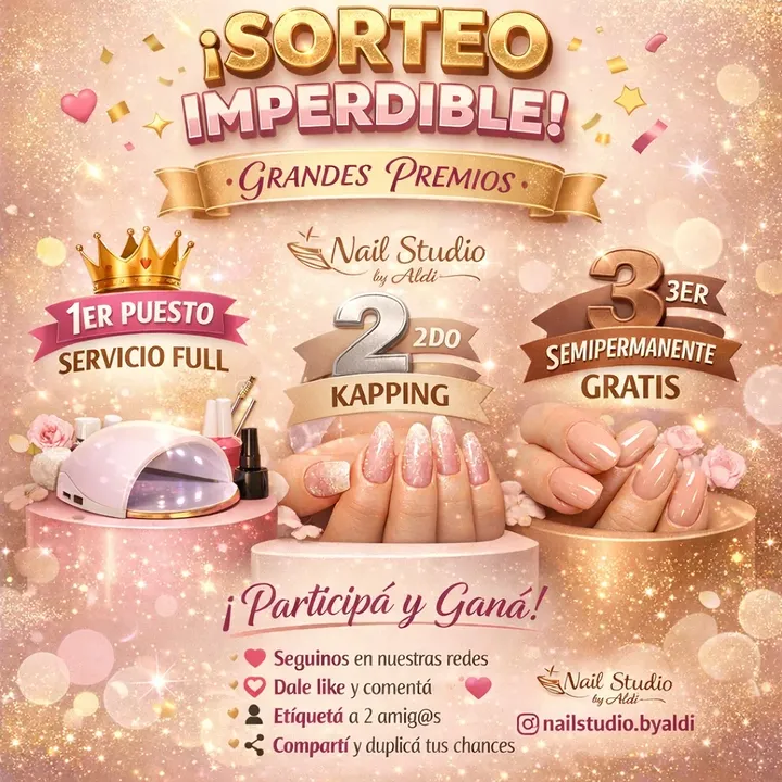 Imagen de ✨🎉 ¡SORTEO IMPERDIBLE! 🎉✨
Para celebrar y seguir 