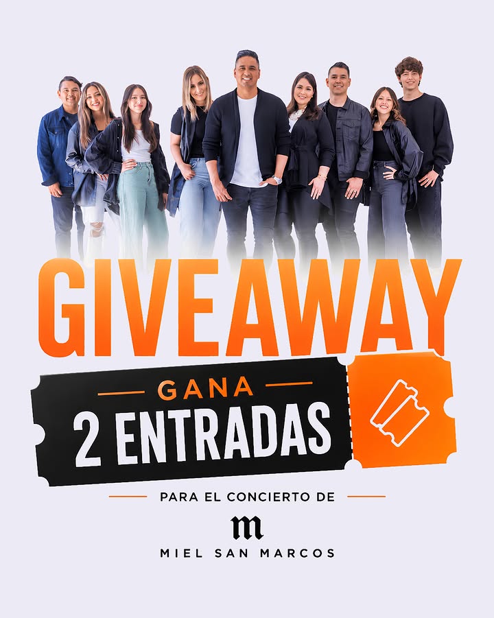 Imagen de 🎉 ¡GIVEAWAY! 🎉

¡Tengo 6 boletos para el concierto d