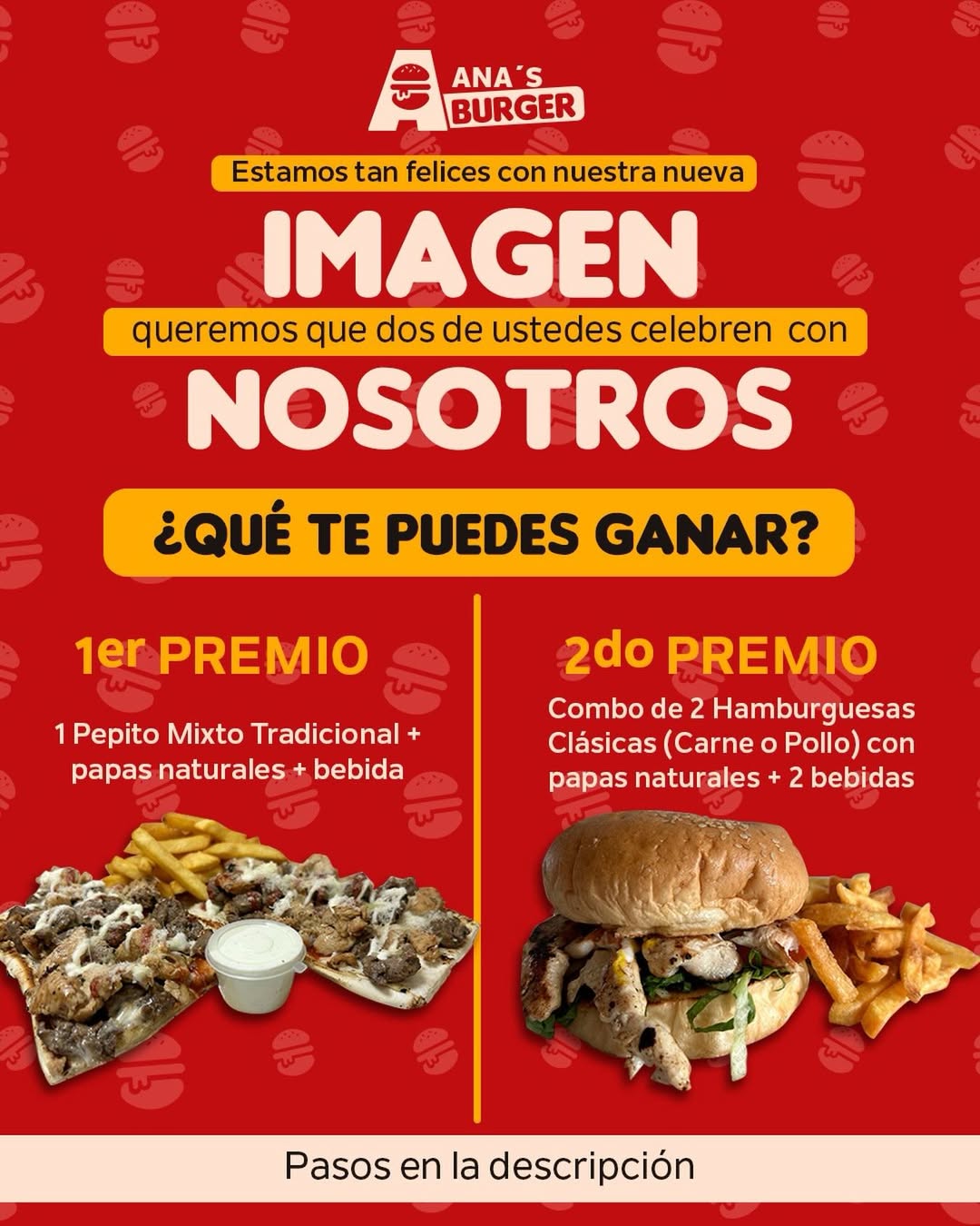 Imagen de ¿Están preparados? 🤩🤭

PASOS PARA GANAR:
1️⃣ Sig