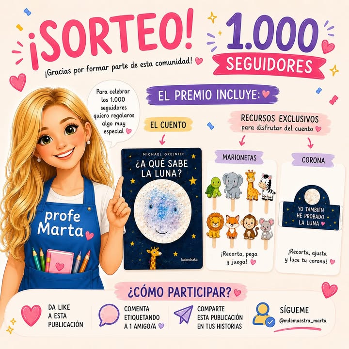 Imagen de 🌙✨ ¡1.000 VECES GRACIAS! ✨🌙

¿A qué sabe la lun
