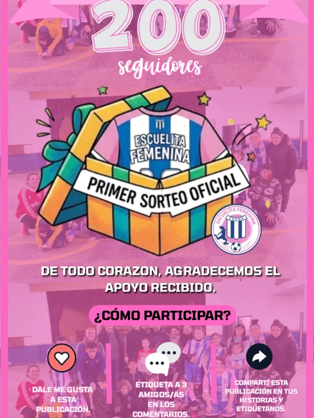 Imagen de ¡LO LOGRAMOS, LLEGAMOS A LOS 200 SEGUIDORES! 🥳⚽

Quere