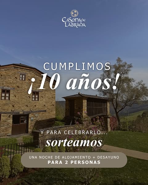 Imagen de ✨ 2026 es un año muy especial para Casona de Labrada: ¡c