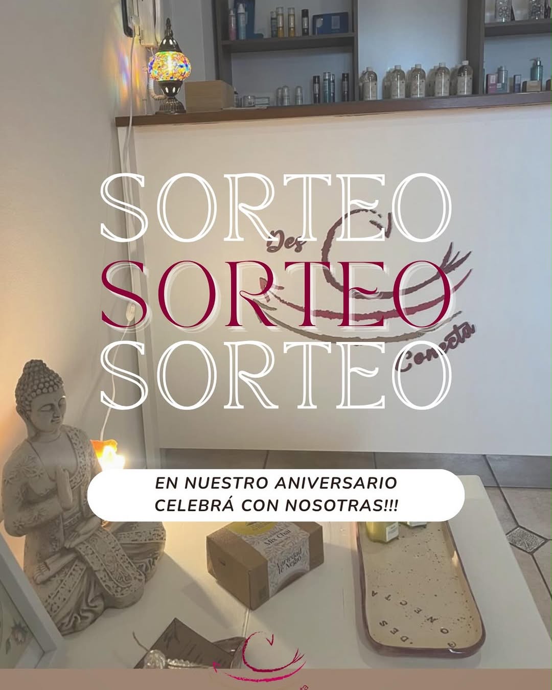 Imagen de SORTEO✨ ✨
Estamos celebrando nuestro aniversario en DES 