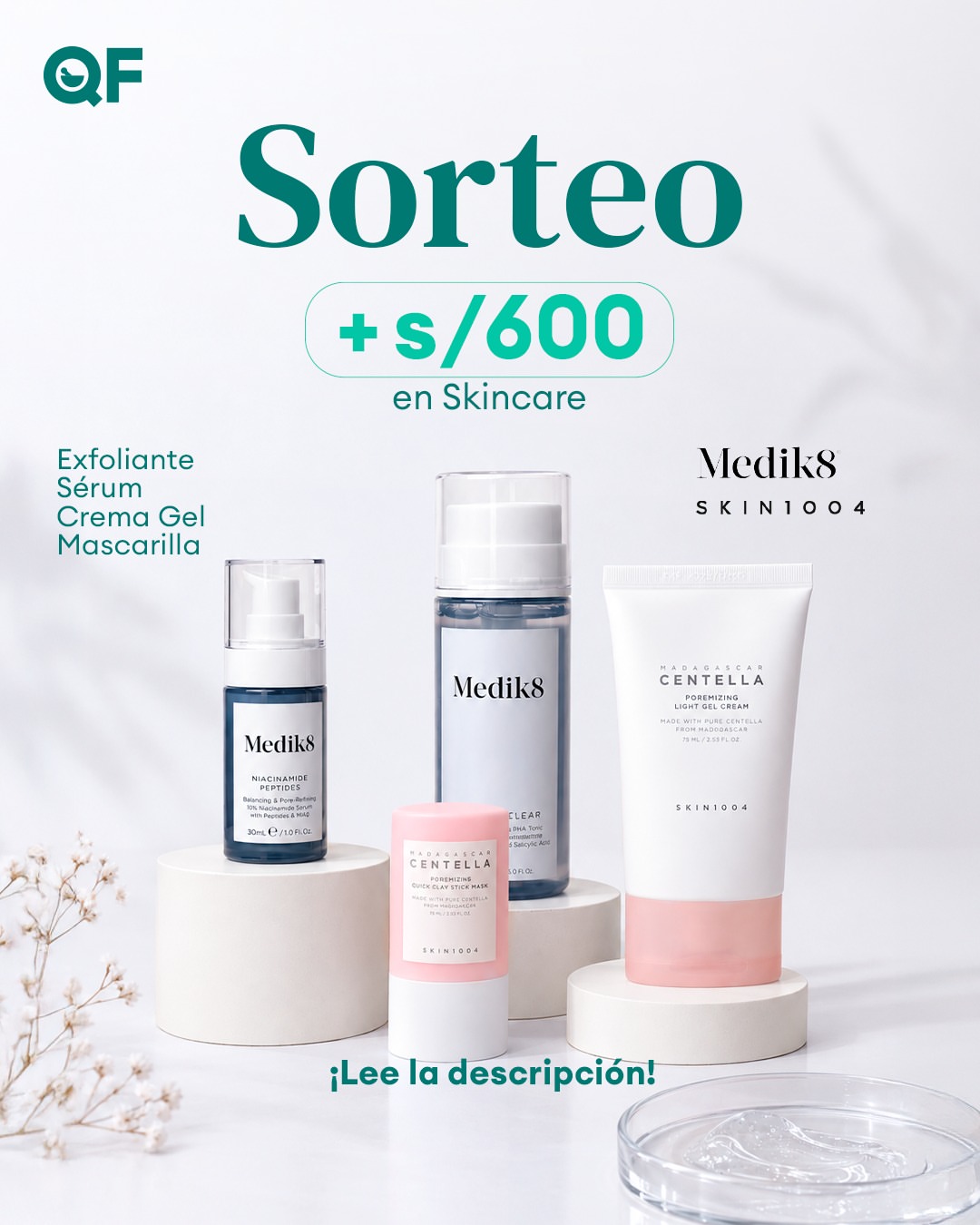 Imagen de ✨ ¡𝐒𝐎𝐑𝐓𝐄𝐎 𝐐𝐅! ✨

¡Gana una rut