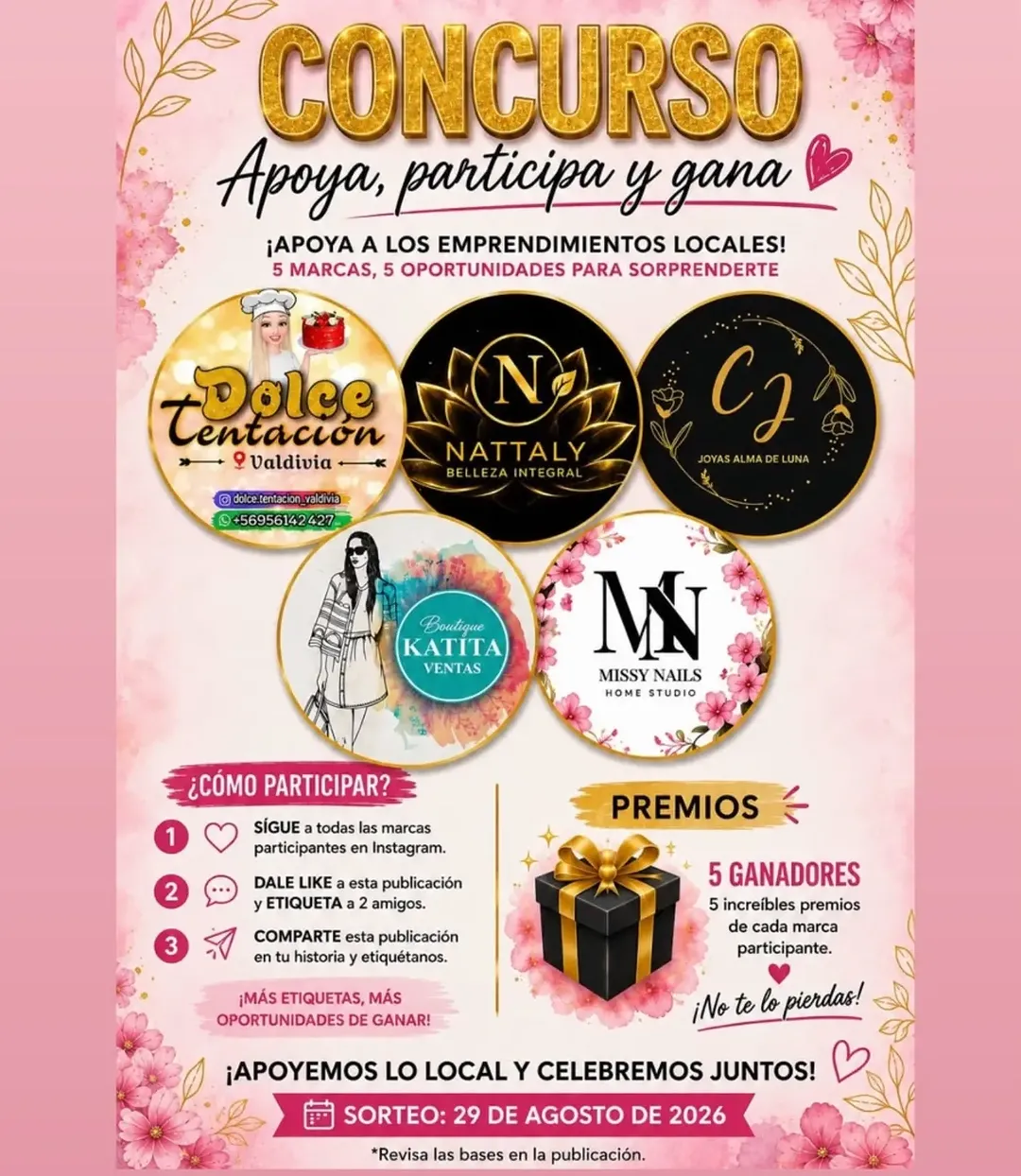 Imagen de 🎉 ¡LLEGÓ EL MOMENTO DE GANAR! 🎉
💖 Apoya a los emp