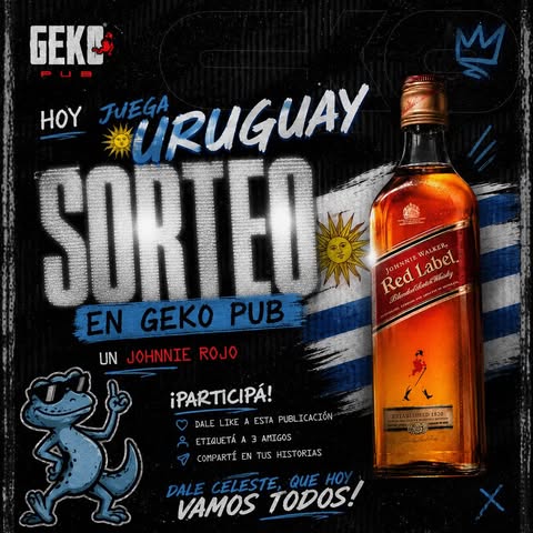 Imagen de 🇺🇾🔥 ¡HOY JUEGA LA CELESTE Y EN GEKO TAMBIÉN SE JU