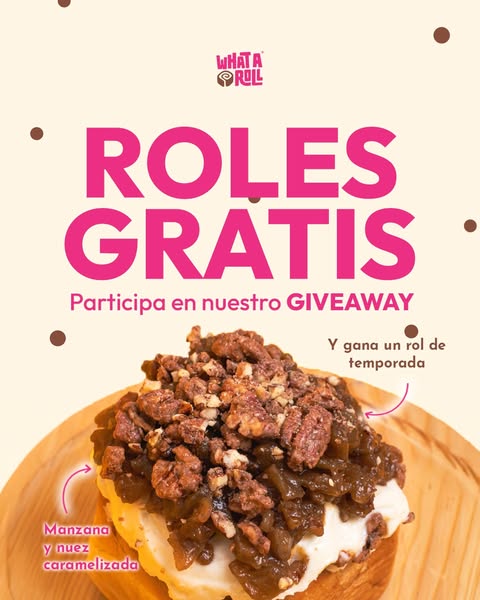 Imagen de 🎉 GIVEAWAY WHAT A ROLL 🎉

¿Quieres ser de los primero