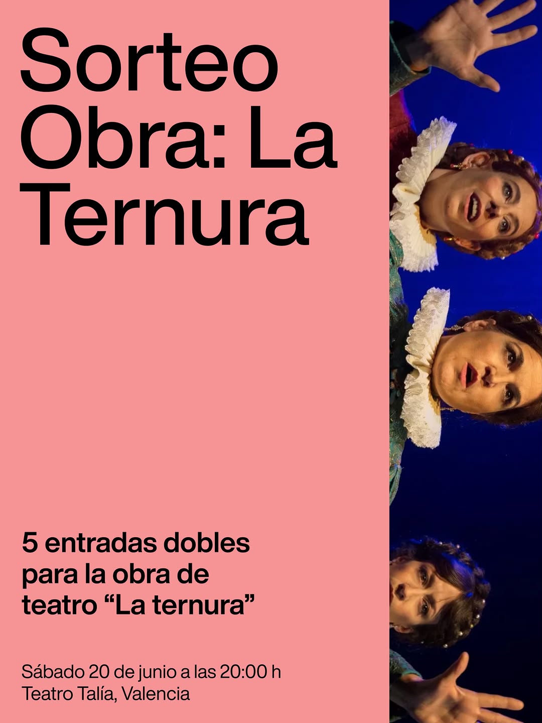 Imagen de 🎭✨ ¡SORTEAMOS 10 ENTRADAS PARA LA TERNURA EN EL TEAT