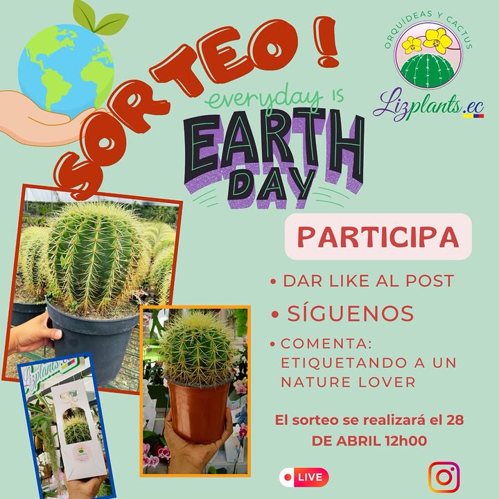 Imagen de 👏 En honor a la Tierra 🌎 en su día 🥰

Sorteamos: �