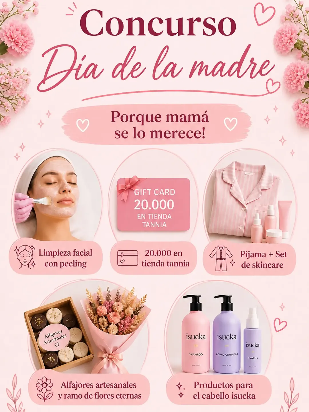 Imagen de ¡CONCURSO DÍA DE LA MADRE! ✨🌸
Queremos regalonear a 5