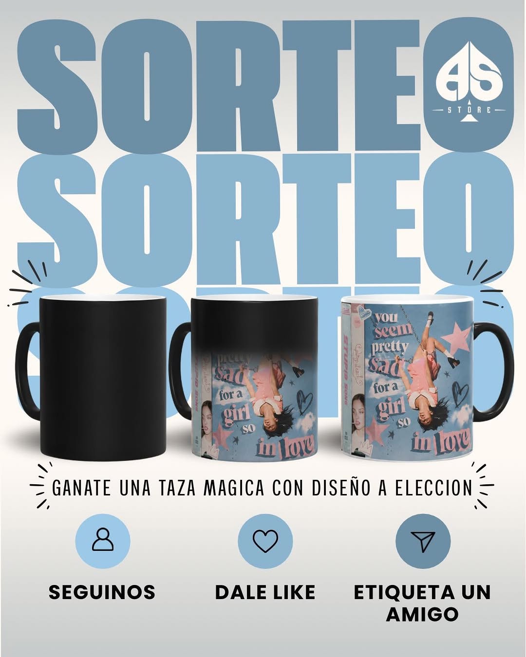 Imagen de 🎁 ¡SORTEO EN AS STORE! 🎁

¿Querés llevarte una taza