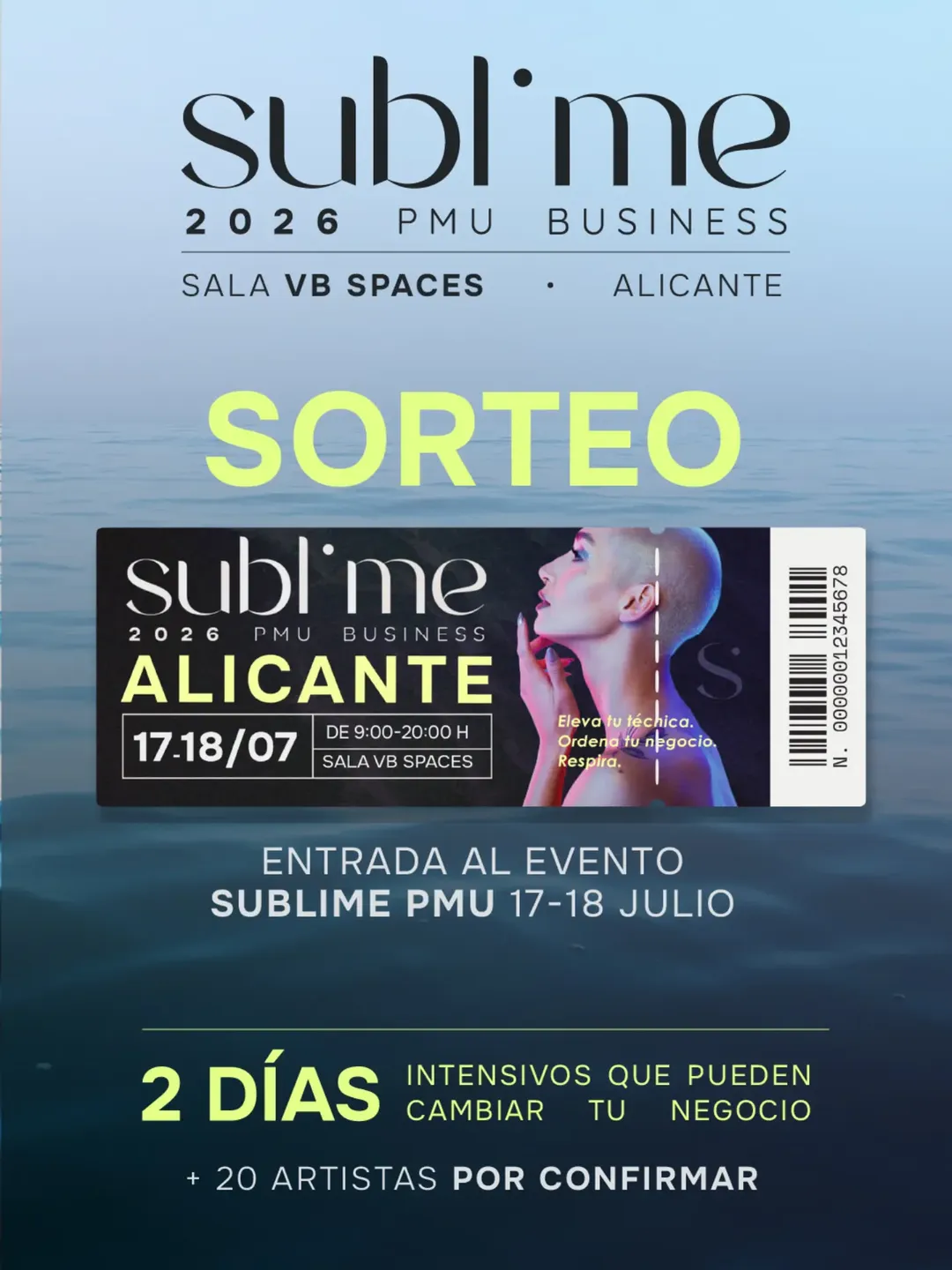 Imagen de ✨ SORTEAMOS 1 ENTRADA PARA SUBLIME PMU & BUSINESS ✨

Que