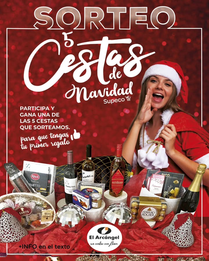 Imagen de 🎉¡Celebramos ya la Navidad!🎄

🍀Sorteamos 5 Cestas 