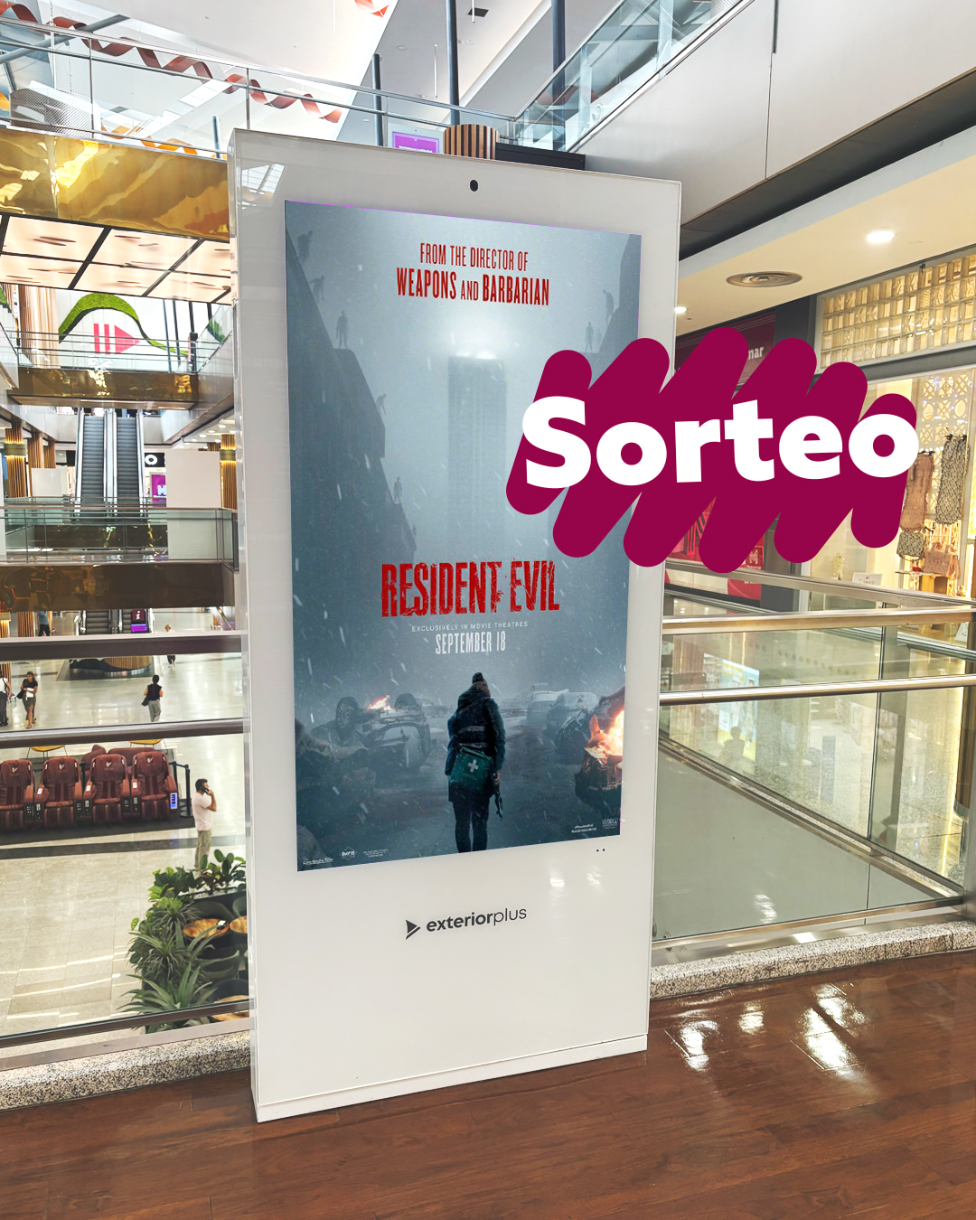 Imagen de 🎬 ¡SORTEO Resident Evil! 🎟️🍿

Consigue una entra