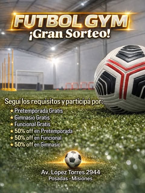 Imagen de ¡Atención, futboleros y futboleras! 🎉👟⚽

¡GRAN SO
