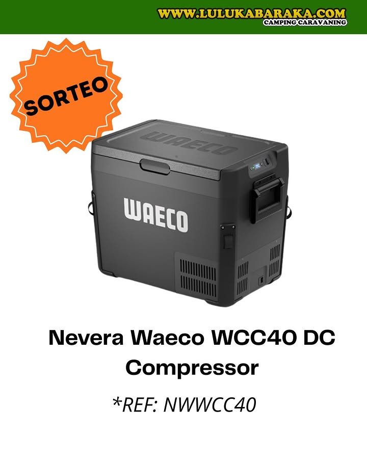 Imagen de 🎉¡SORTEO!🎉 Gana una Nevera Waeco WCC40 DC Compressor.