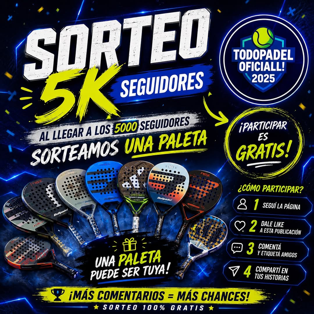 Imagen de 🎉 SORTEO 5K SEGUIDORES 🎉

¡Llegando a los 5000 seguid