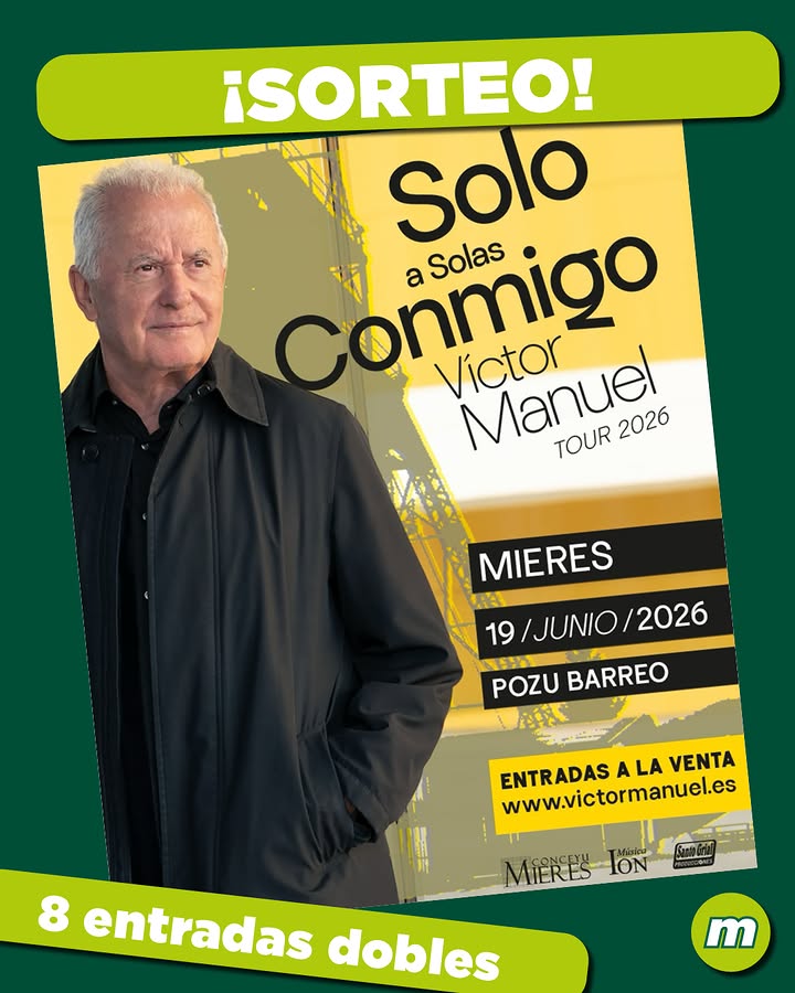 Imagen de 🎤✨ ¡SORTEO!

Sorteamos 3 entradas VIP dobles y 5 entra
